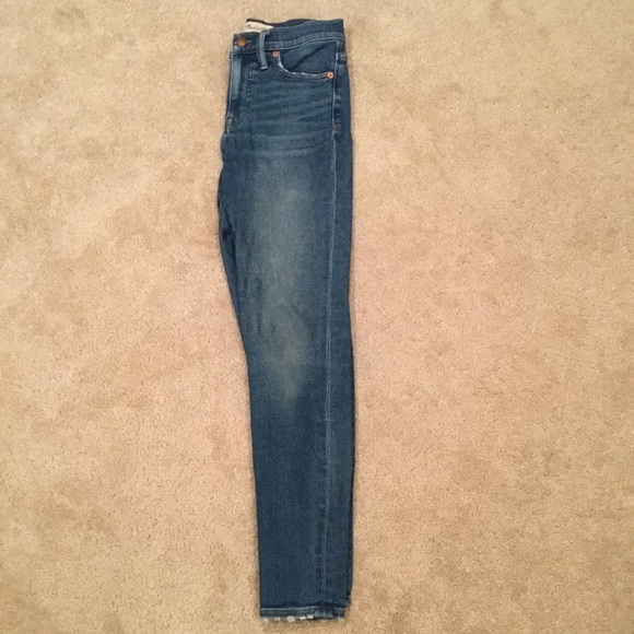 Madewell Denim High Rise Skinny Jeans - Picture 6 of 16